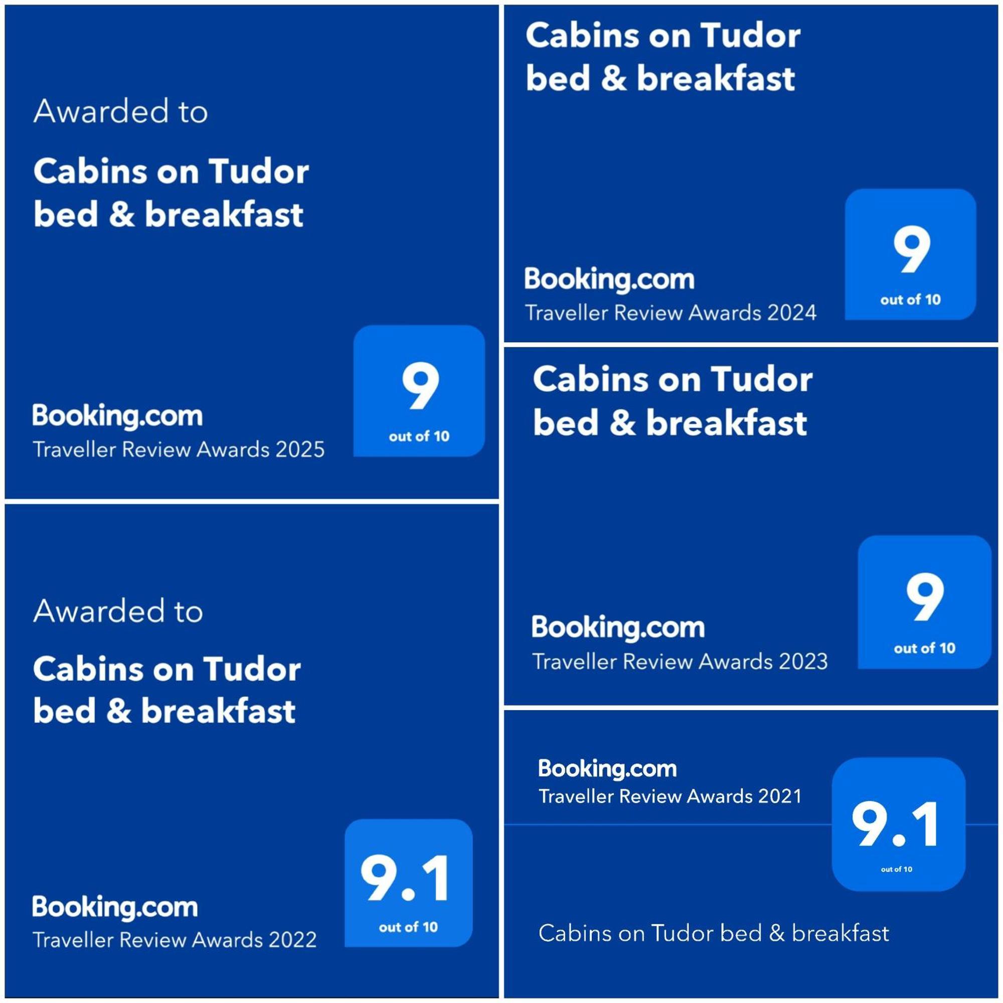 Cabins On Tudor Bed & Breakfast 摩图伊卡 外观 照片